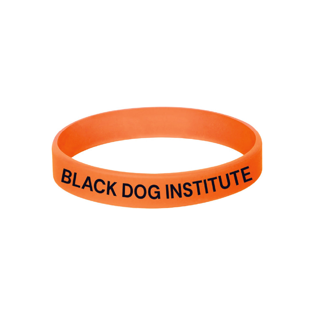 Black Dog Institute Wristband pack of 10