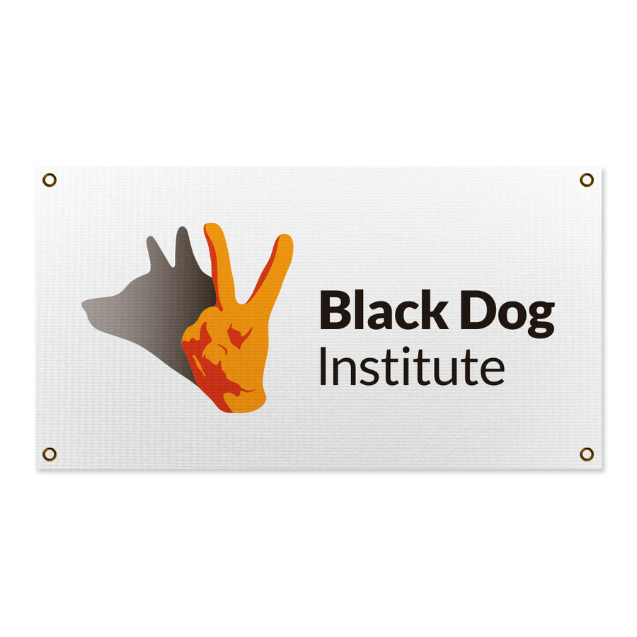 Black Dog Institute Vinyl banner