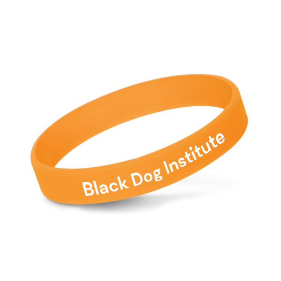Black Dog Institute wristband (pack of 10)